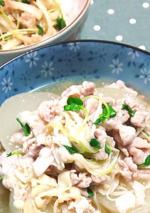 豚小間あんかけ大根-レシピのメイン写真