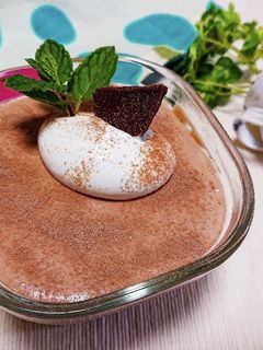 冷やして固める!簡単おうちでチョコムース-レシピのメイン写真