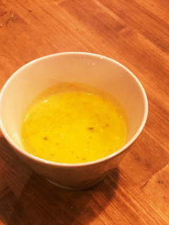 オヤジがつくる!冷凍カボチャのスープ。-レシピのメイン写真