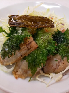 鯵と大葉の簡単揚げ-レシピのメイン写真