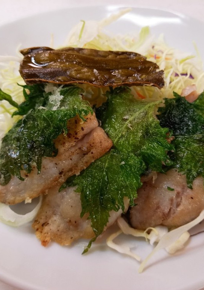 鯵と大葉の簡単揚げ-レシピのメイン写真