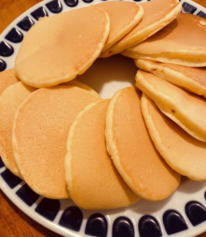 しっとりパンケーキ-レシピのメイン写真