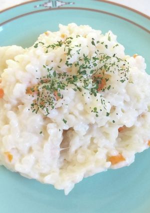 炊飯器で！簡単チーズリゾット風ごはん-レシピのメイン写真