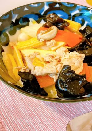 超！簡単★鶏ガラベースの海鮮八宝菜★-レシピのメイン写真