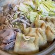 お鍋に餅巾着☆°。⋆