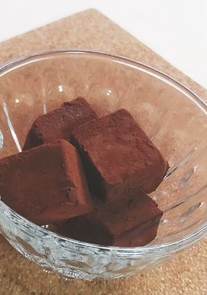 ブランデー香る生チョコレート-レシピのメイン写真