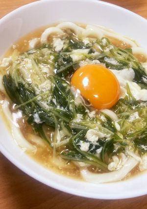 余ったタレであんかけうどん-レシピのメイン写真