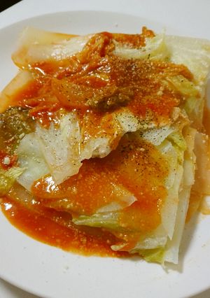 白菜のミルフィーユ　トマト風味-レシピのメイン写真