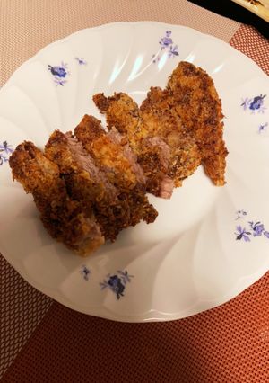 牛肉肩ロースでおうち牛カツ-レシピのメイン写真