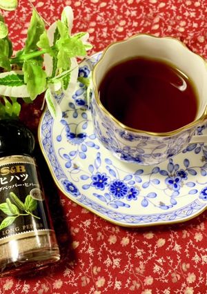 冷え対策！コーヒー紅茶スープにヒハツ♬-レシピのメイン写真