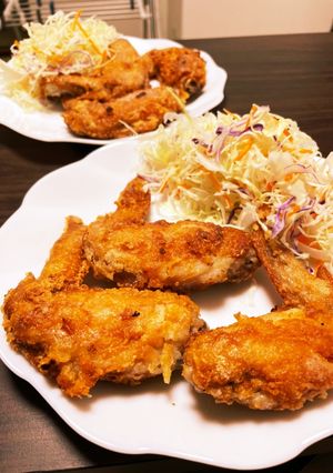 手間要らず！手羽先の唐揚げ-レシピのメイン写真