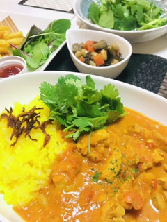 今日の夕飯は簡単柔らかバターチキンカレー-レシピのメイン写真