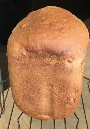 アーモンドミルク使用ＨB早焼きパン-レシピのメイン写真