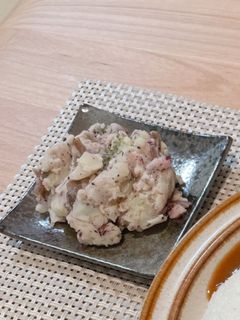【居酒屋のおつまみ風】柴漬けポテサラ-レシピのメイン写真