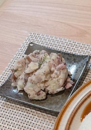 【居酒屋のおつまみ風】柴漬けポテサラ-レシピのメイン写真