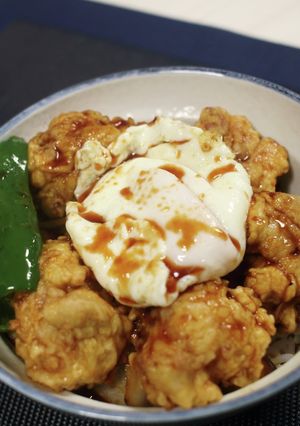 鳥親子天丼♪-レシピのメイン写真