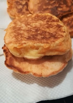 ★ロシア料理★かぼちゃの卵パンケーキ-レシピのメイン写真