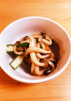 厚揚げ☆オクラ☆しめじの中華風あんかけ-レシピのメイン写真