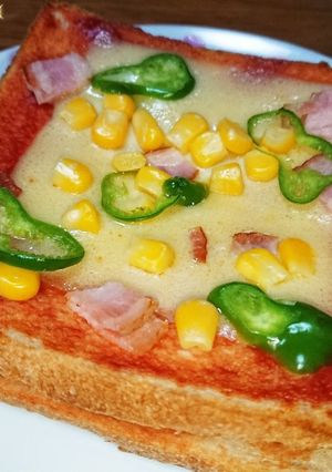 パンの耳deピザ-レシピのメイン写真