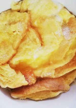 【洗い物無!?】レンチンフレンチトースト-レシピのメイン写真
