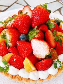 生チョコフルーツタルト-レシピのメイン写真