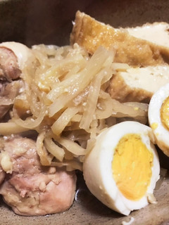 切り干し大根、厚揚げ、鶏、玉子の煮物-レシピのメイン写真
