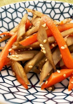 ☆味付け簡単　きんぴらごぼう-レシピのメイン写真