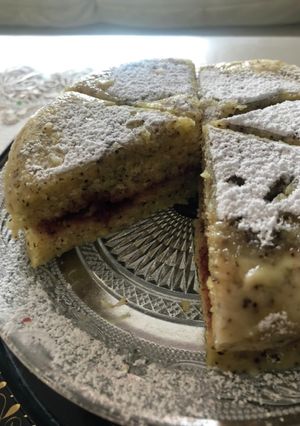 ビクトリアケーキを電子レンジ圧力鍋で-レシピのメイン写真