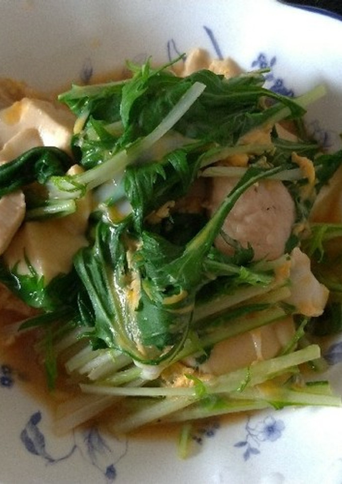 鶏肉と豆腐の卵とじ☆-レシピのメイン写真