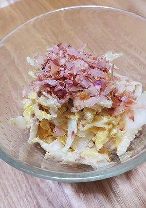 白菜とツナのマヨポン和え-レシピのメイン写真