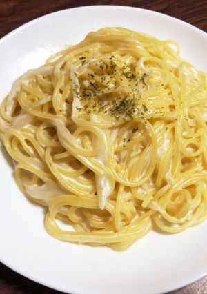 牛乳でクリームパスタ-レシピのメイン写真