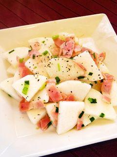 ☺簡単もう一品♪長芋とベーコンの炒め物☺-レシピのメイン写真