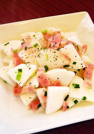 ☺簡単もう一品♪長芋とベーコンの炒め物☺-レシピのメイン写真
