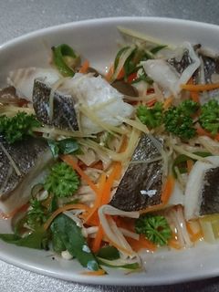 たらのレンチン蒸し-レシピのメイン写真