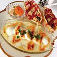 白菜を食べる!卵と明太マヨのグラタン