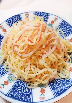 簡単カニカマもやし焼きそば☆娘大好き♪-レシピのメイン写真
