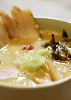 らーめん山頭火塩豚骨ラーメン-レシピのメイン写真