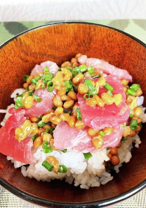 まぐろ納豆丼-レシピのメイン写真