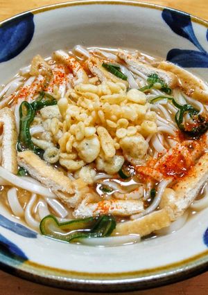 あんかけ京風たぬきうどん-レシピのメイン写真