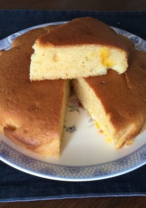 とっても簡単なマンゴーケーキ-レシピのメイン写真
