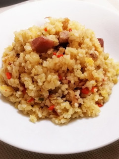 【パパ料理】二刀流でパラチャーハン-レシピのメイン写真