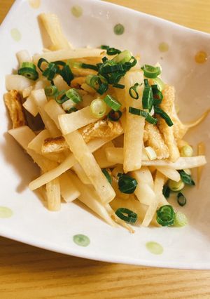 大根と油揚げのいためもの-レシピのメイン写真