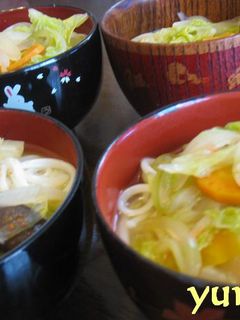 あったかうどん-レシピのメイン写真