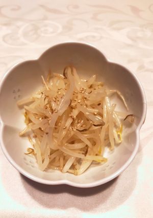 超簡単！！レンチンもやしのナムル-レシピのメイン写真