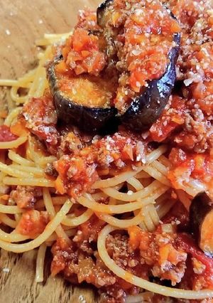 基本のミートソーススパゲッティ-レシピのメイン写真