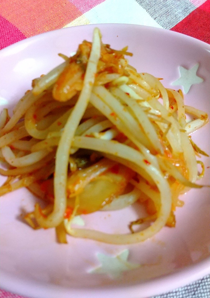 もやしとキムチのバタポン炒め-レシピのメイン写真