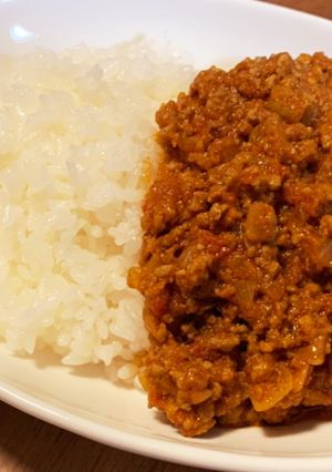 カレー粉で作るトマトキーマカレー-レシピのメイン写真