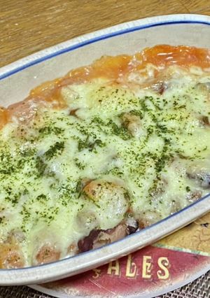 ミックスビーンズのチーズ焼き-レシピのメイン写真