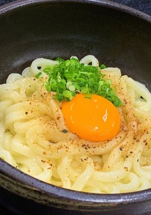 志学のおだしdeかまたまうどん-レシピのメイン写真