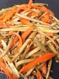 塩きんぴらにちょい足しで☆カレーきんぴら-レシピのメイン写真